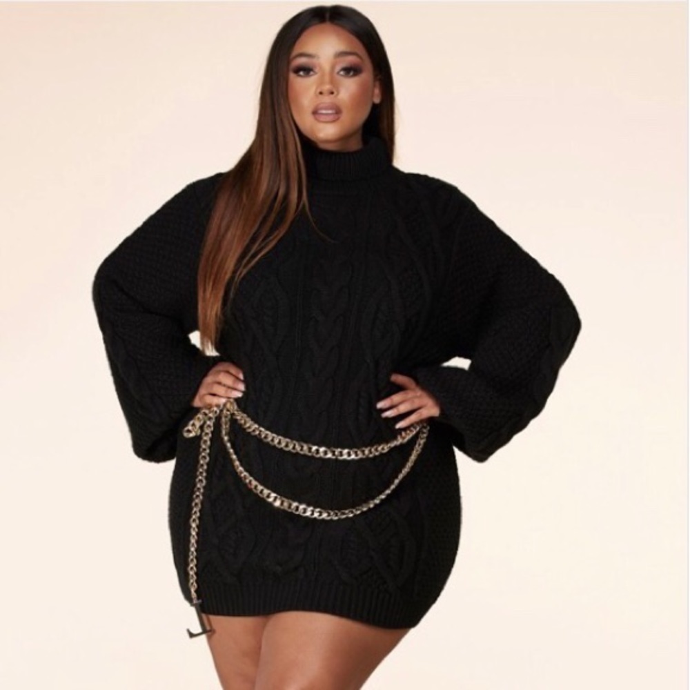 Knit Sweater Dress